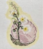 The Plum Stitchery - Shell Series - Dainthus