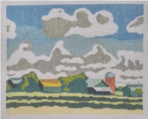 The Plum Stitchery - Country Farm Clouds