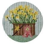 The Plum Stitchery - Daffodil Basket