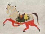 The Plum Stitchery - Petite Horse - Plum