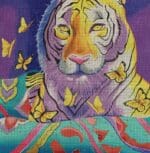 Colors of Praise - Tiger with Butterflies