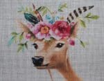 Colors of Praise - Deer with Flowers