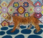 Colors of Praise - Tiger with Whimsy Background