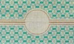 Colors of Praise - Turquoise Monogram Clutch