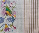 Colors of Praise - Bird/White Orchids Eyeglass Case