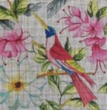 Colors of Praise - Floral with Pink Bird