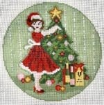 The Gingham Stitchery - Betty Loves Bubbles #5 Trimming Tree
