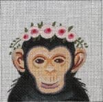 Colors of Praise - Monkey with Floral Crown