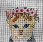 Colors of Praise - Kitten with Floral Crown