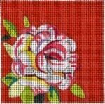 Colors of Praise - Pink Rose of Coral Background