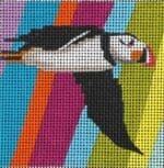 Colors of Praise - Puffin on Stripes