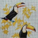 Colors of Praise - Toucans on Blue