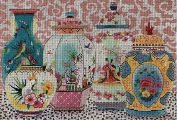 Colors of Praise - Oriental Urns