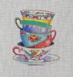 Colors of Praise - Stacked Teacups