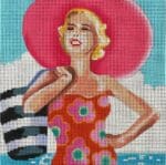 Colors of Praise - Vintage Beach Lady