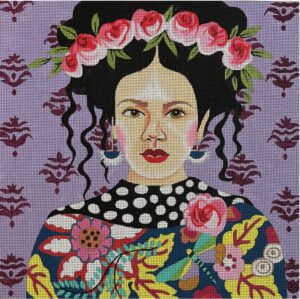 Colors of Praise - Lady with Purple Background