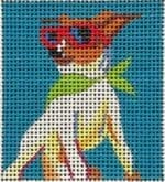 Colors of Praise - Dog with Glasses Phone Case Insert