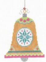 The Meredith Collection - Vintage Ornament - Bell Shape Gold