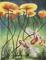 PLD Needlepoint Designs - Koi Day Dreaming