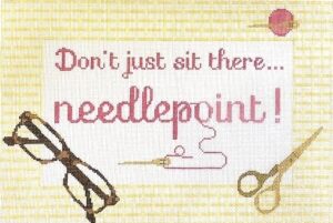 Rachel Donley - Don't Just Sit There...Needlepoint!