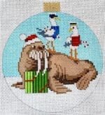 Kirk & Bradley - Festive Sea Friends - Walrus and Seagulls