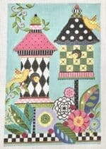 Kelly Clark Needlepoint - Celebration Birdhouse