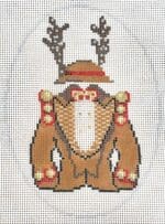 Atlantic Blue Canvas - Rockette The Reindeer Outfit