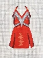 Atlantic Blue Canvas - Rockette The Red Dress