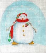 Kate Dickerson Needlepoint - Juggling Snowman