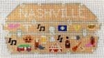 Jennifer Hall Needlepoint - Trunk Series - Nashville