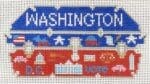 Jennifer Hall Needlepoint - Trunk Series - Washington D.C.