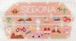 Jennifer Hall Needlepoint - Trunk Series - Sedona