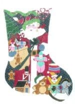 Shelly Tribbey Designs - Santa's Bag Full of Toys Stocking