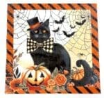 Painted Pony Designs - Black Cat in Hat