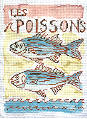 The Plum Stitchery - Les Poissons