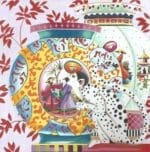 Colors of Praise - Monkey on Pink with Urns