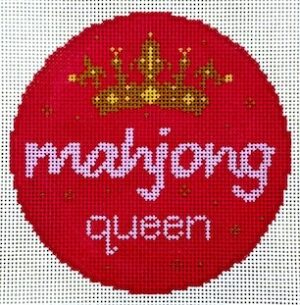 Atlantic Blue Canvas - Mahjong Queen