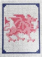 Maura Nolan Designs - Red Dragon Mahjong Tile
