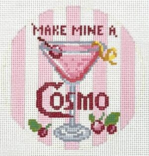 The Gingham Stitchery - Cosmo Happier Hour Coaster