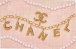 Kate Dickerson Needlepoint - Chanel Charm Bracelet and Pearls