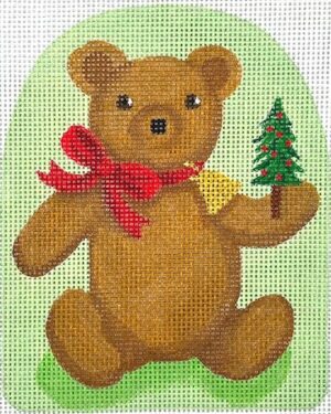 Kate Dickerson Needlepoint - Victorian Teddy Bear