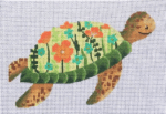 Madeline Elizabeth - Floral Turtle