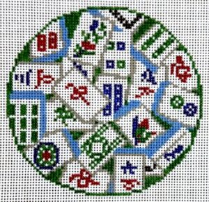 Stitchtent Needlepoint - Mahjong Tiles