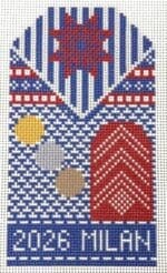 Hedgehog Needlepoint - 2026 Winter Games Mitten