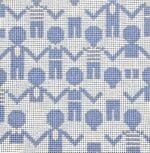 Love MHB Studio - Paper Dolls in Blue