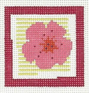 Pippin Studio - Pink Flowers with Stripes