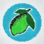 KCN Designers - Pop Art Lime Round