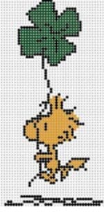 Officially Needlepoint - Woodstock with Shamrock