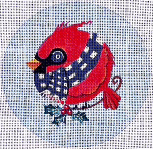 Love You More Needlepoint Designs - Cardinal