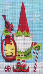 Love You More Needlepoint Designs -  Christmas Gnome
